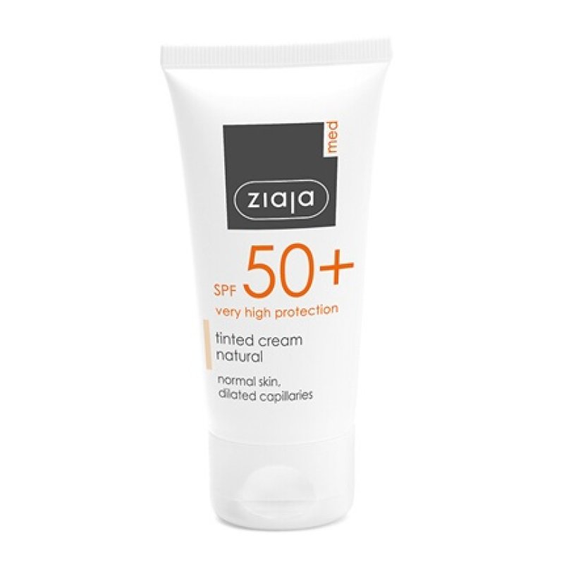 Tinted Cream for Normal Skin SPF 50 Natural Shade 50 ml