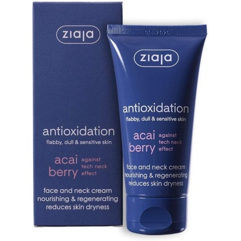 Ziaja Acai Berry Antioxidant Face and Neck Cream 50ml