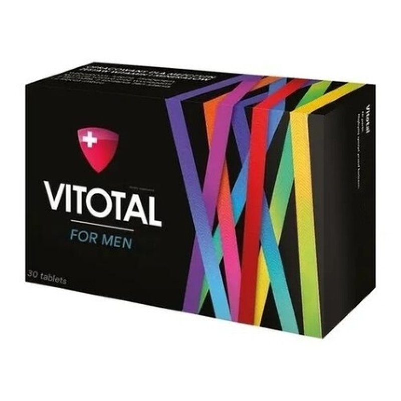 Vitotal For Men Vitamins & Minerals Complex 30 Tablets