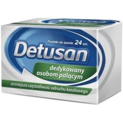 Detusan 24 Lozenges for Smokers Cough