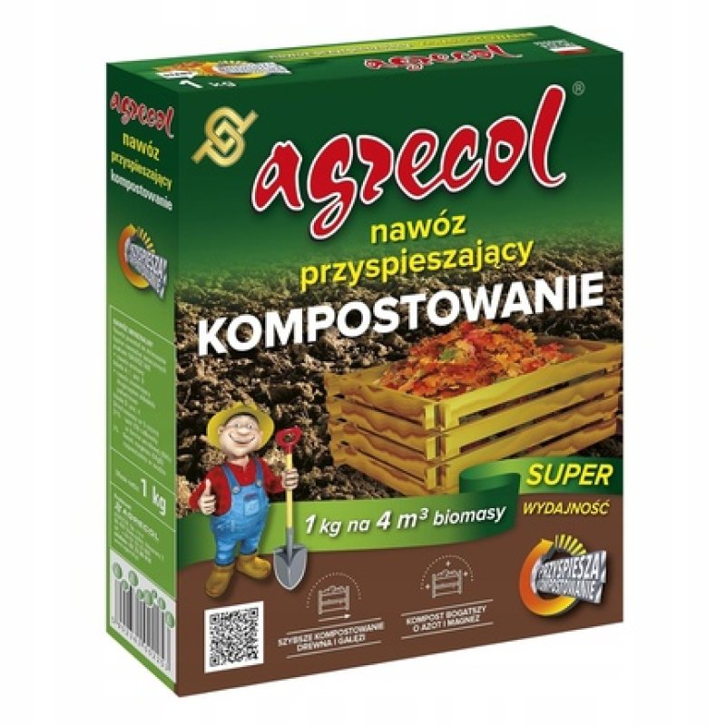 Agrecol Compost Accelerator Granulated Fertilizer 1kg for Hydrangeas