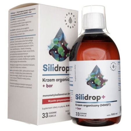 Aura Herbals Silidrop Organic Silicon Boron 500ml