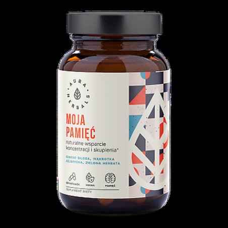 Aura Herbals My Memory Concentration and Focus 60 Capsules