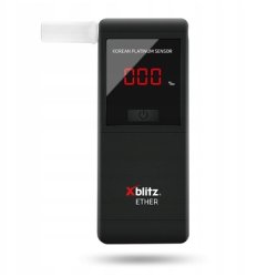 Xblitz Ether Professional Breathalyzer With Mouthpiece Set