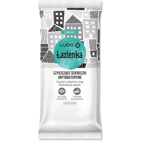 Luba Comfort Cleaning Cloths 32pcs for Bathroom