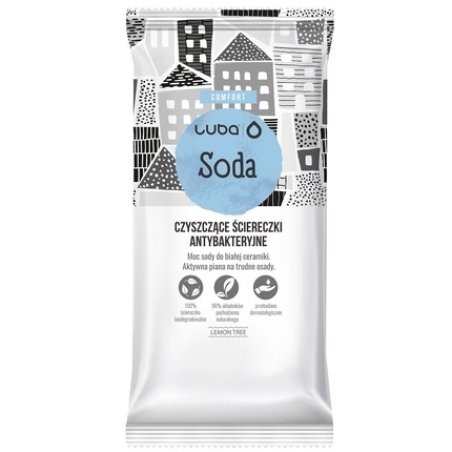 Luba Antibacterial Wipes Soda - 24 Pieces