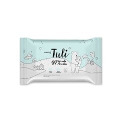 LUBA Tuli Moisturizing Wet Wipes for Children with Water and Aloe 60pcs