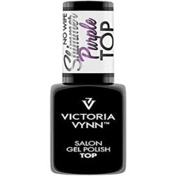 Victoria Vynn Top Shimmer No Wipe UV LED Gel Polish for Nails 8ml Purple