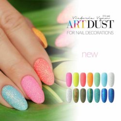 Victoria Vynn Nail Art Glitter Dust Holo Metallic Sand Opium Crystal