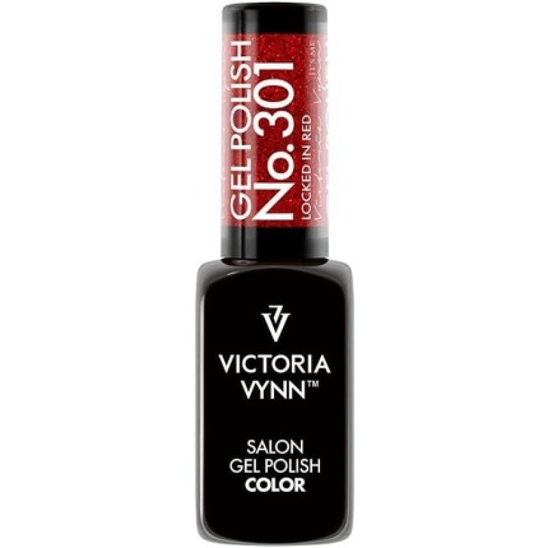 Victoria Vynn Gel Polish Colour 301 Locked in Red UV/LED Soak Off 8ml