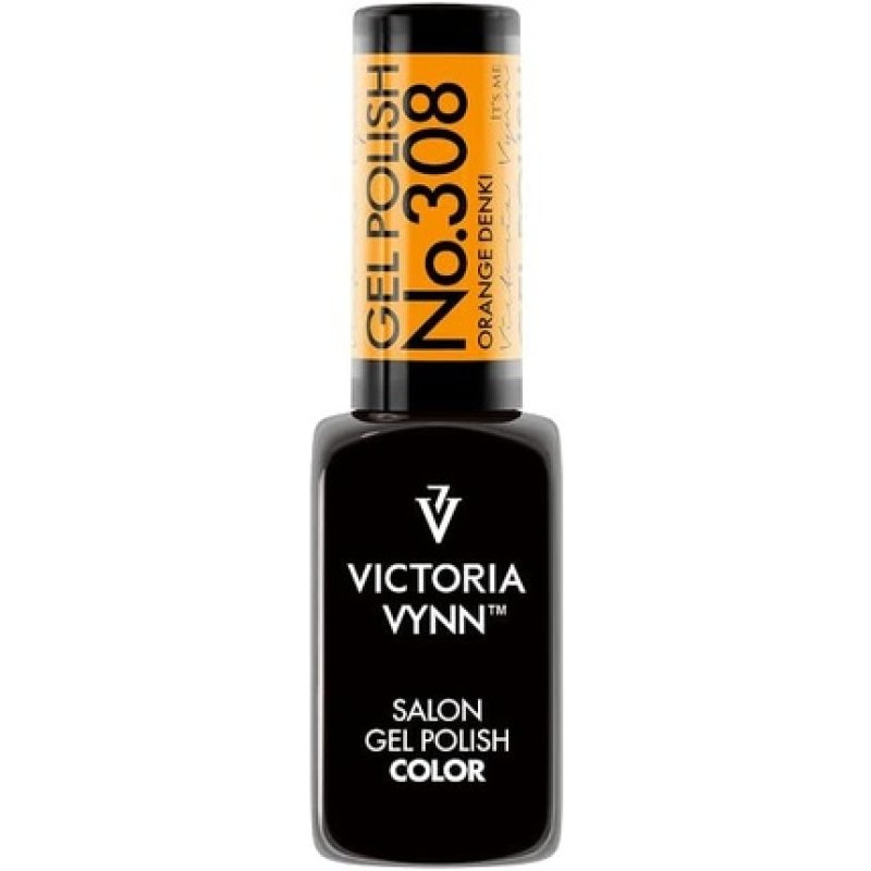 Victoria Vynn Gel Polish Colour 308 Orange Denki UV/LED Soak Off 8ml