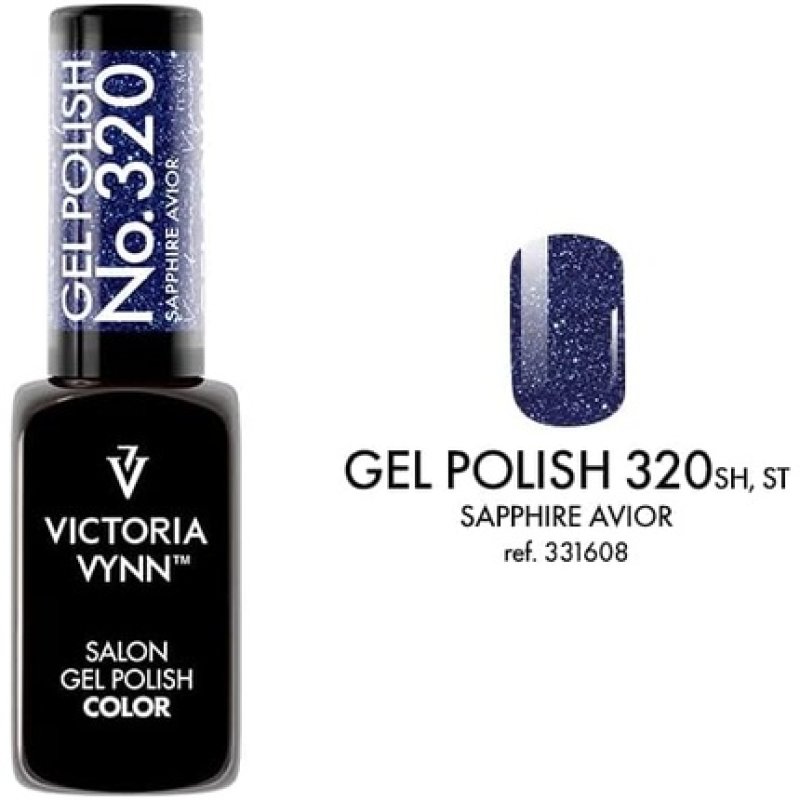 Victoria Vynn Gel Polish Colour 320 Sapphire Avior UV/LED Soak Off 8ml
