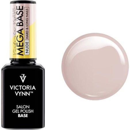 Victoria Vynn Mega Base Hard & Long Nails UV Led Hybrid Gel Polish Nude 15ml