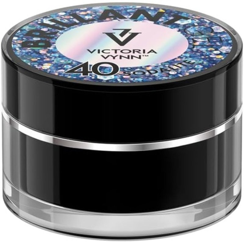 Victoria Vynn Brilliant Gel Polish Nail Art Decoration Glitter Sparkle UV LED 5g 40 Sodalite