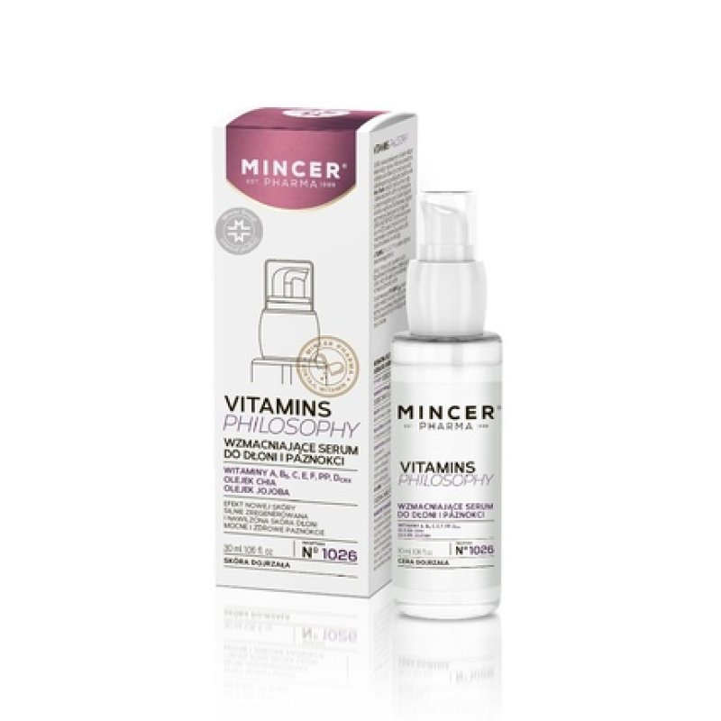 Vitamins Philosophy Strengthening Hand And Nail Serum No.1026 30ml