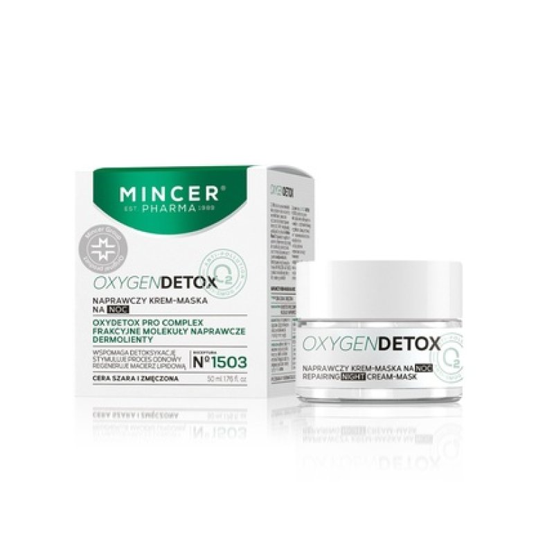 Mincer Pharma Oxygen Detox Repair Night Cream-Mask No.1503 50ml