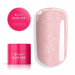Silcare Base One Shimmer Uv Gel For Nail Styling Misty Rose 50g