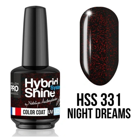 Mollon Pro Mol Hss 331 Red Passion - Semi-Permanent Hybrid Nail Polish
