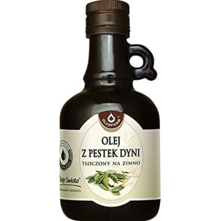 Pumpkin Seed Oil Cold-Pressed 250ml Oleofarm