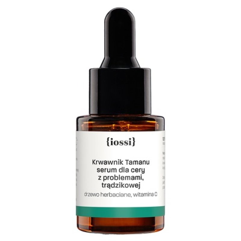 Iossi Serum For Problematic And Acne-Prone Skin With Yarrow, Tamanu, And Tea Tree 10ml