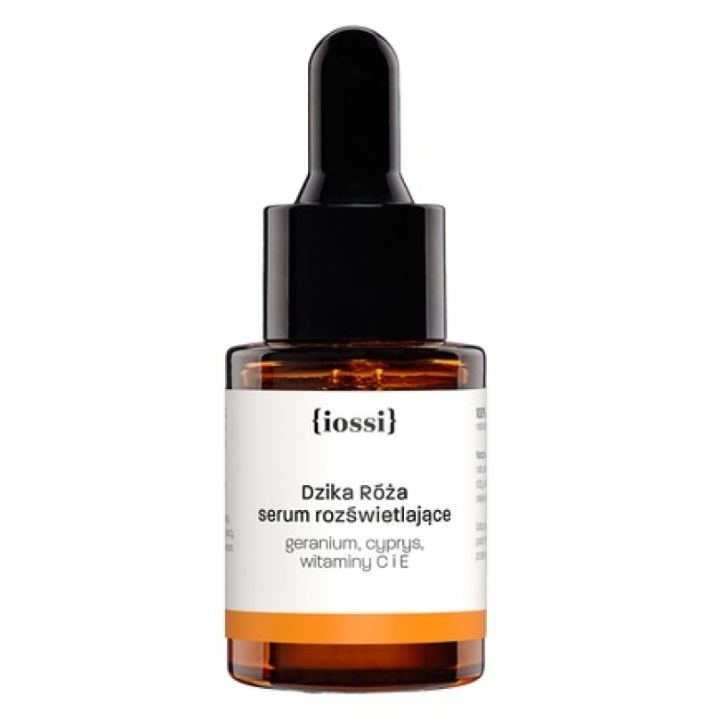 Iossi Wild Rose Brightening Serum With Geranium, Cypress, Vitamins C And E 10ml