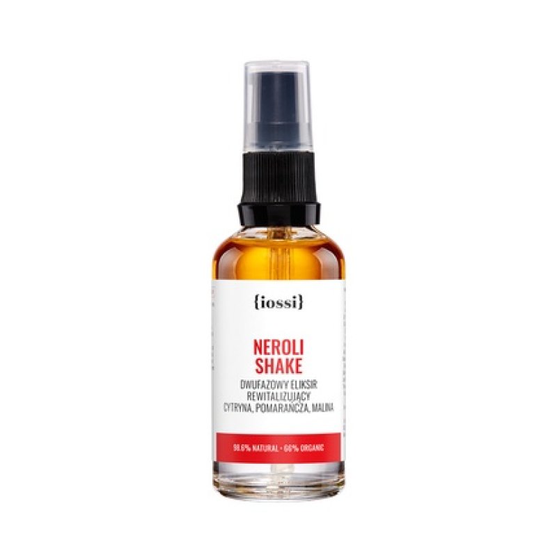 Iossi Neroli Shake Two-Phase Revitalizing Elixir With Lemon Extract, Orange, And Raspberry Seed Oil 50ml