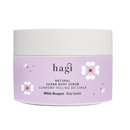 Hagi White Bouquet Sugar Body Scrub 200g