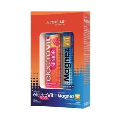 Activlab Pharma Electrovit Senior Raspberry 20 Tablets, Magnezvit Black Currant 20 Tablets