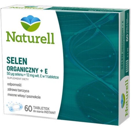 Organic Selenium E 60 Lozenges