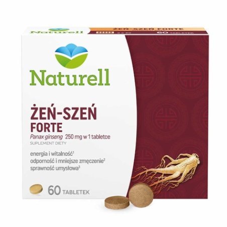 Naturell Ginseng Forte - 60 Tablets