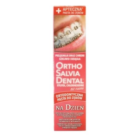 Ortho Salvia Premium Daily Dental Care Toothpaste - 75 Ml - Advanced Formula For Optimal Oral Health
