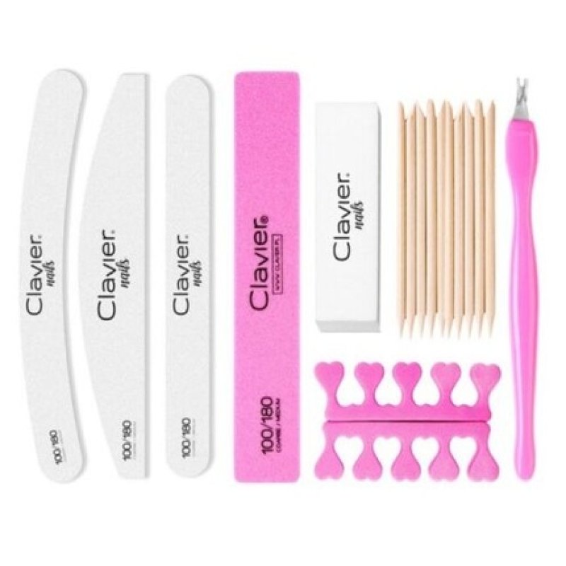 Manicure Set with Nail File and Manicure Sticks