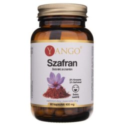 Yango Saffron Extract 400mg 60 Capsules