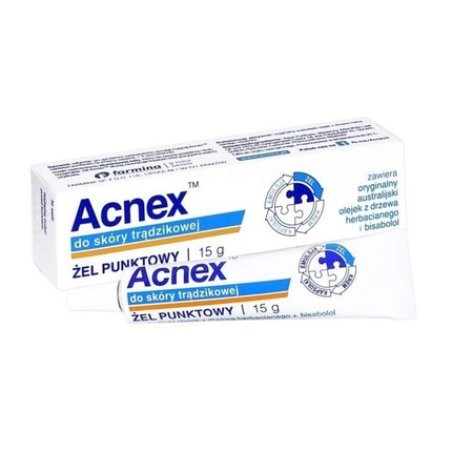 Acnex Spot Gel with Tea Tree Oil and Bisabolol 15g