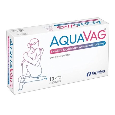 Aquamist Feminine Care Premium Vaginal Suppositories - 10 Count Package