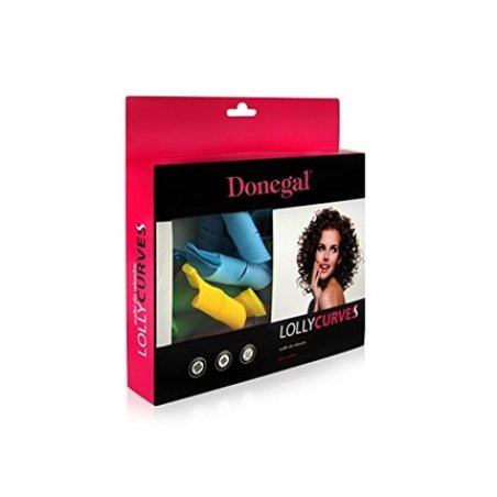 Donegal Lolly Curves Spiral Curlers 9 x 15cm/9 x 25cm