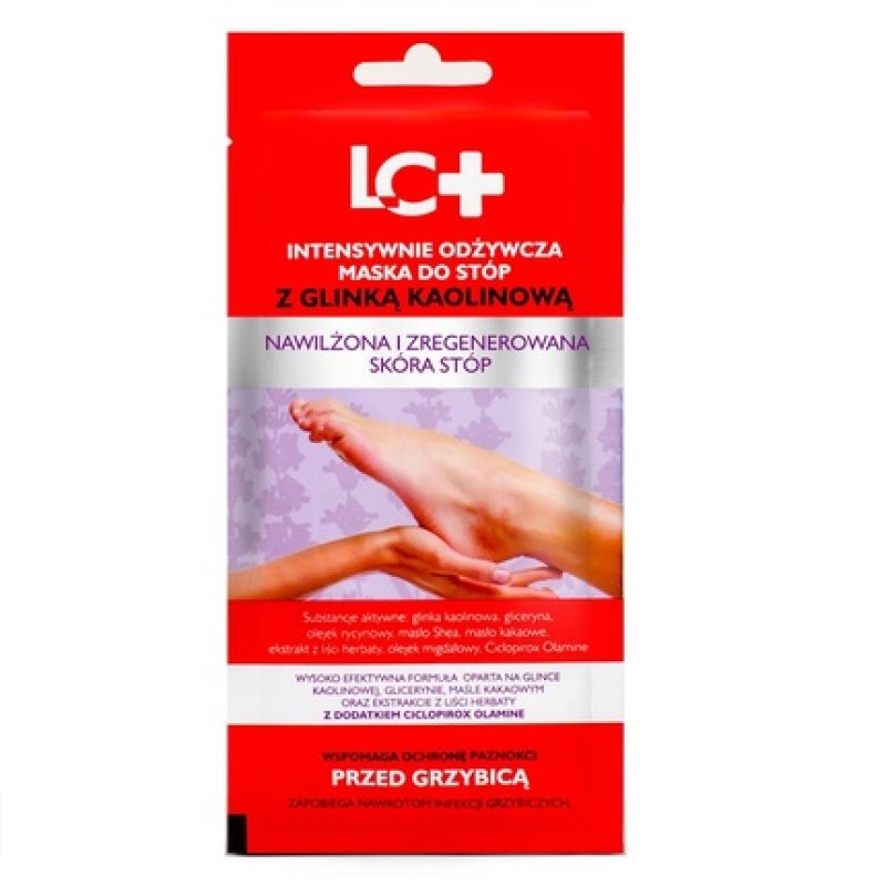 Lc Intensive Nourishing Foot Mask With Kaolin Clay 35ml