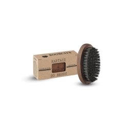 Men's Beard Brush with Boar Bristles Natural Wood Men's Beard Care
