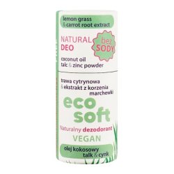 Ecosoft Sensitive Natural Deodorant Stick Without Soda 40g
