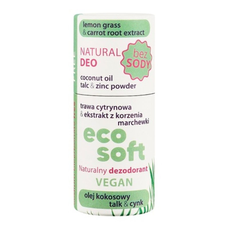 Ecosoft Sensitive Natural Deodorant Stick Without Soda 40g
