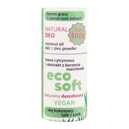 Ecosoft Sensitive Natural Deodorant Stick Without Soda 40g