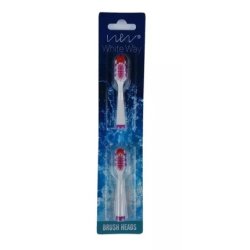 Pulsar Sonic Toothbrush Head Refills - Purple, 2 Pack