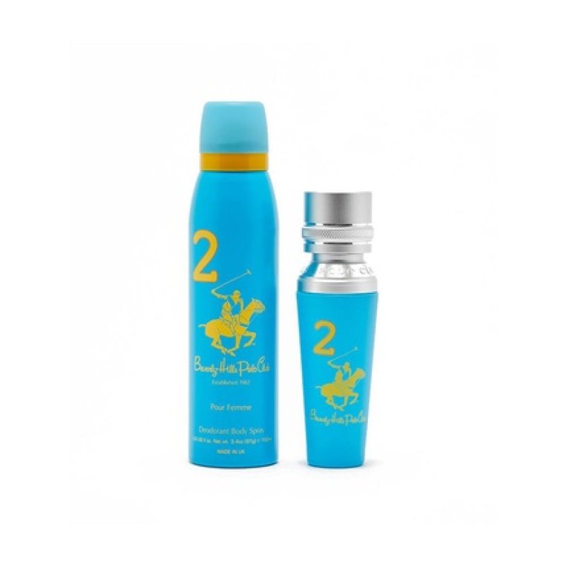 Beverly Hills Polo Club Femme No.2 50ml Desodorante Spray 175ml