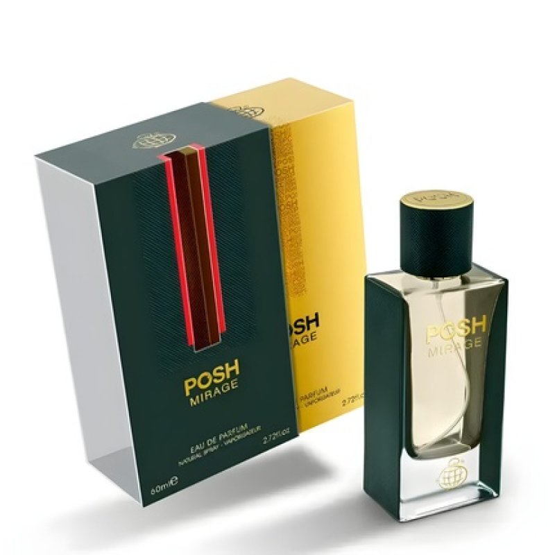 Fragrance World Posh Mirage Eau De Parfum, Unisex, 80 Ml