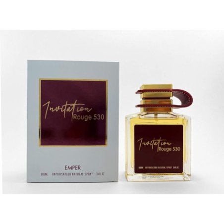 Emper Invitation Rouge 530 Eau De Parfum for Unisex 100ml - Warm and Sophisticated