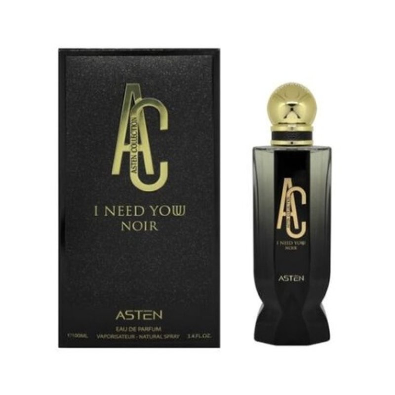 I Need You Noir Eau De Parfum 100ml by Asten New