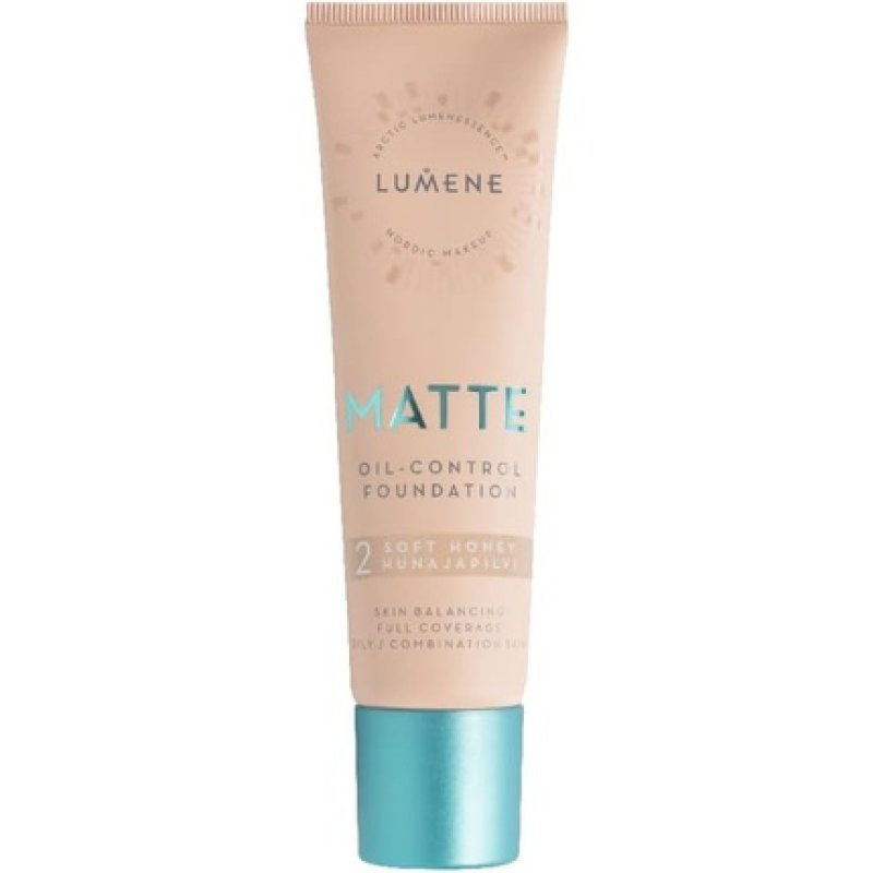 Lumene Matte Oil Control Foundation Soft Honey 30ml