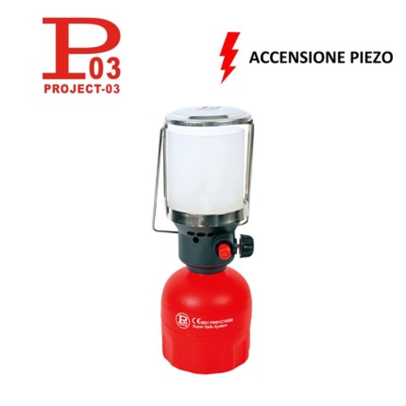 Project 03 Gas Piezo Lamp Pvc Body Art. Firefly 120p Pz1