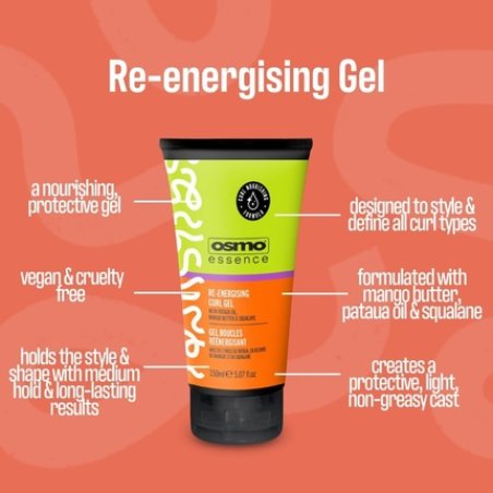 Osmo Essence Re-Energising Curl Defining Gel 150ml