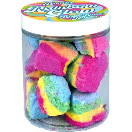 Bomb Cosmetics Bath Bomb Rocks Rainbow Glow 250g